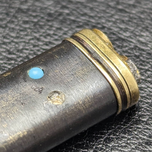 Antique Retractable Multi-Tool Pencil & Hook